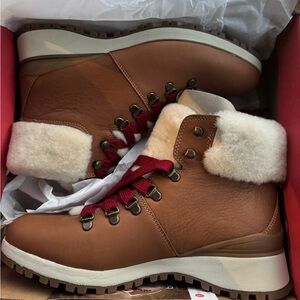 Bionica Diablo Shearling Leather Boots Size 11
